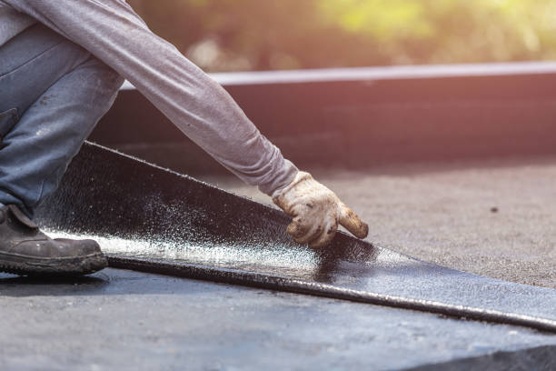 Professional Crawl Space Encapsulation technician working in Westfield, WI